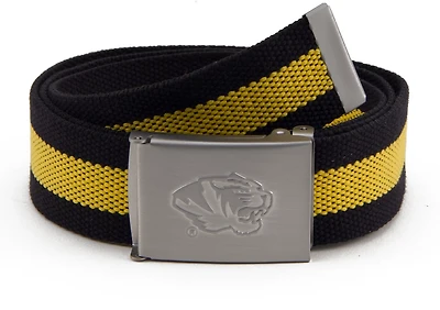 Eagles Wings University of Missouri Fabric Belt