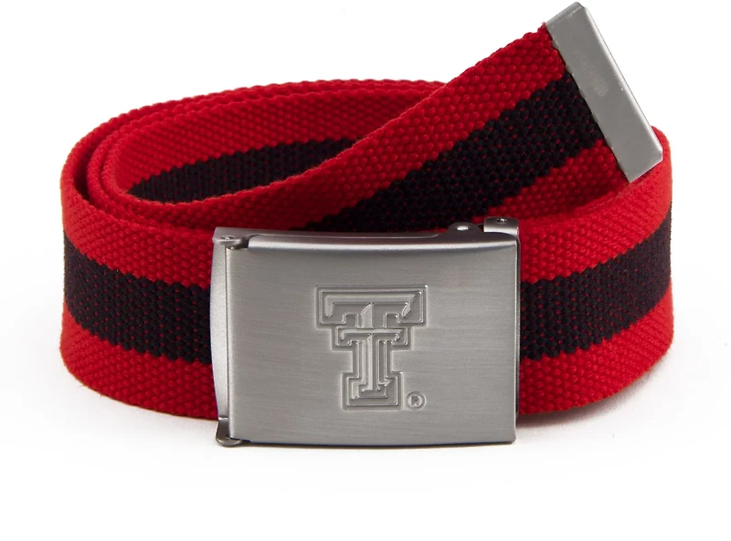Eagles Wings Texas Tech University Fabric Belt