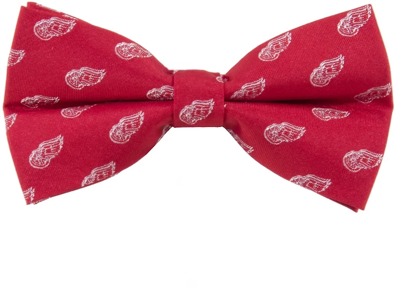 Eagles Wings Detroit Red Wings Woven Polyester Repeat Bow Tie