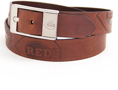 Eagles Wings Cincinnati Reds Brandish Leather Belt