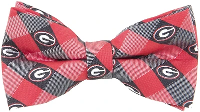 Eagle Wings Men's University of Georgia Checkered Bowtie