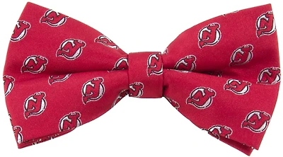 Eagles Wings New Jersey Devils Woven Polyester Repeat Bow Tie