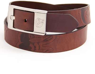Eagles Wings Baltimore Orioles Brandish Leather Belt