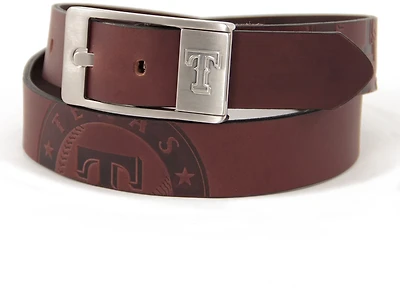 Eagles Wings Texas Rangers Brandish Leather Belt