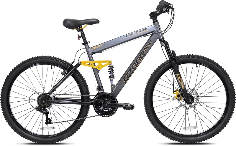 Ozone 500 Trail Hawk Dual Suspension 21-Speed Mountain Bike
