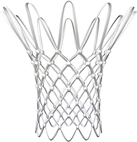 Spalding White Goal Net