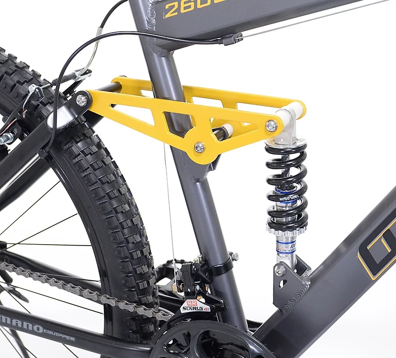 Ozone 500 Trail Hawk Dual Suspension 21-Speed Mountain Bike