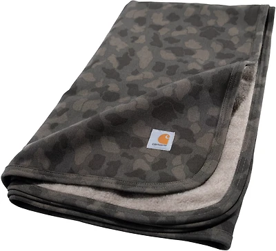 Carhartt Firm Duck Sherpa-Lined Camo Throw