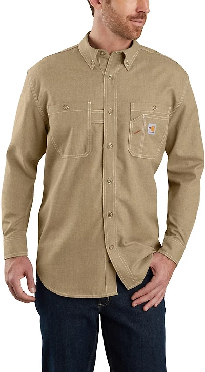 Carhartt Men's TW138 FR Force Original Fit Long Sleeve Shirt