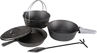 Stansport Pre-Seasoned Cast Iron Cook Set