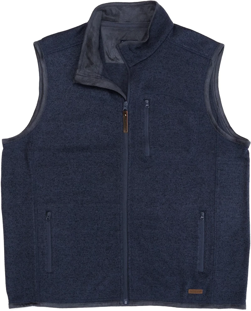 Smith's Workwear Men's Sherpa Lined Sweater Fleece Vest