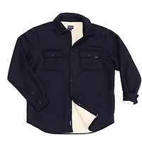 Smith's Workwear Men's Sherpa Lined Microfleece Shirt Jacket