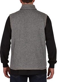 Smith's Workwear Men's Sherpa Lined Sweater Fleece Vest