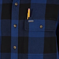 Smith's Workwear Men's Buffalo Flannel Button Down Shirt
