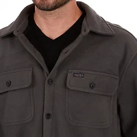 Smith's Workwear Men's Sherpa Lined Fleece Shirt Jacket