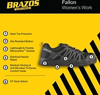 Brazos Women's Fallon Steel Toe Athletic Shoes