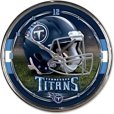 WinCraft Tennessee Titans 12 in Chrome Clock