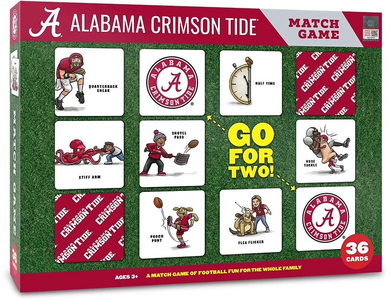 YouTheFan University of Alabama Memory Match Game