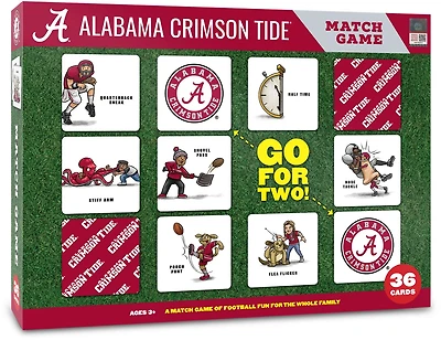 YouTheFan University of Alabama Memory Match Game