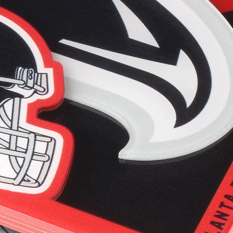 YouTheFan Atlanta Falcons 3D Series Coasters 2-Pack