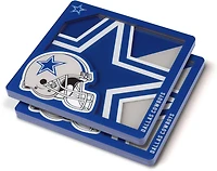 YouTheFan Dallas Cowboys 3D Series Coasters 2-Pack