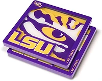YouTheFan Louisiana State University 3D Series Coasters 2-Pack