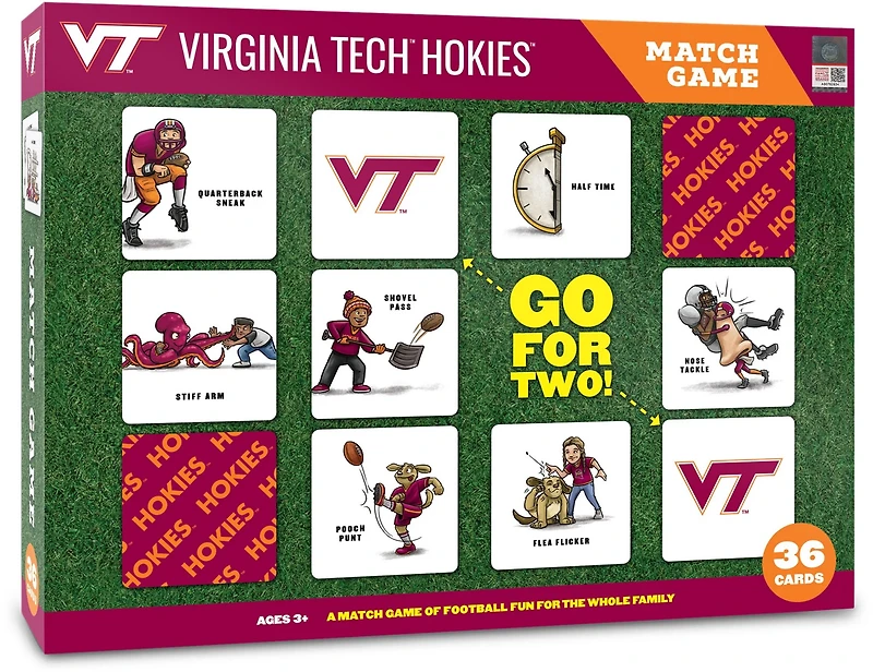 YouTheFan Virginia Tech University Memory Match Game