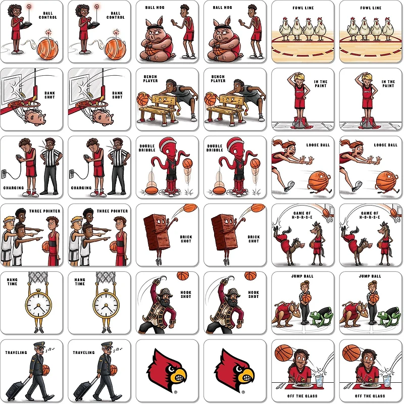 YouTheFan University of Louisville Memory Match Game
