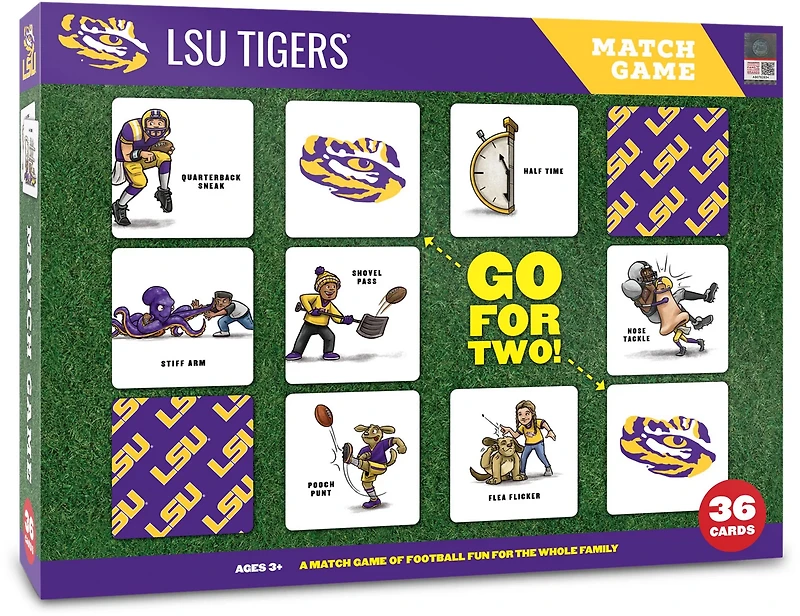 YouTheFan Louisiana State University Memory Match Game