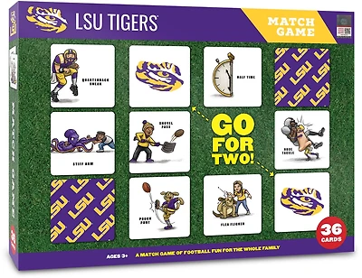 YouTheFan Louisiana State University Memory Match Game