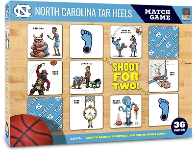 YouTheFan University of North Carolina Memory Match Game