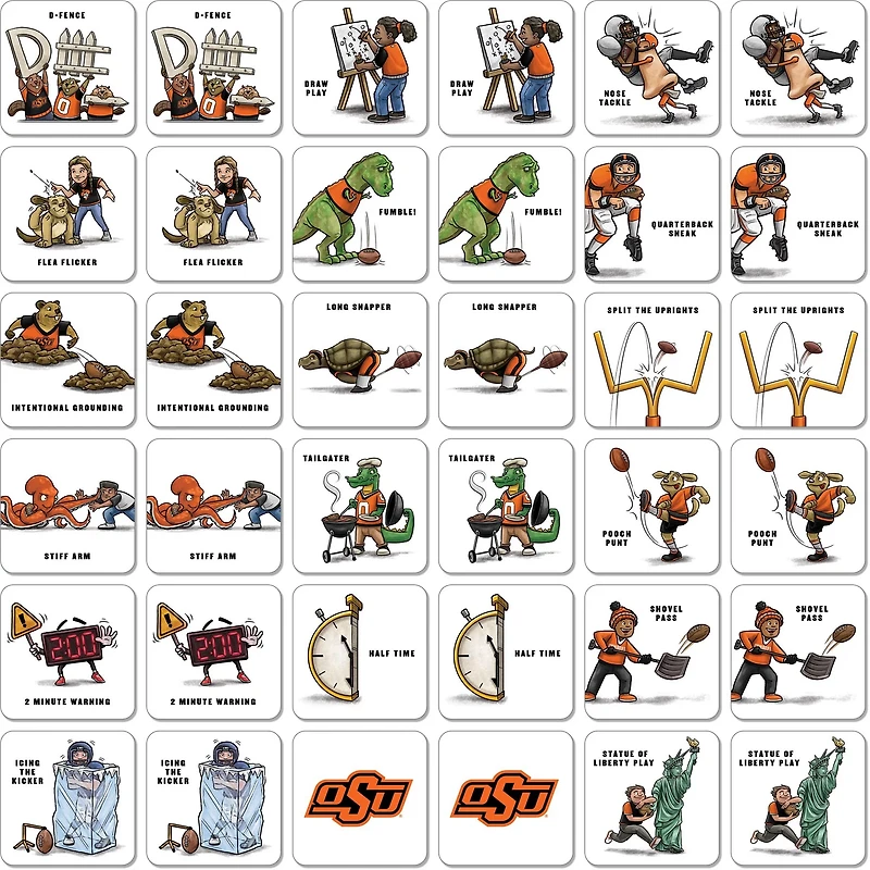 YouTheFan Oklahoma State University Memory Match Game