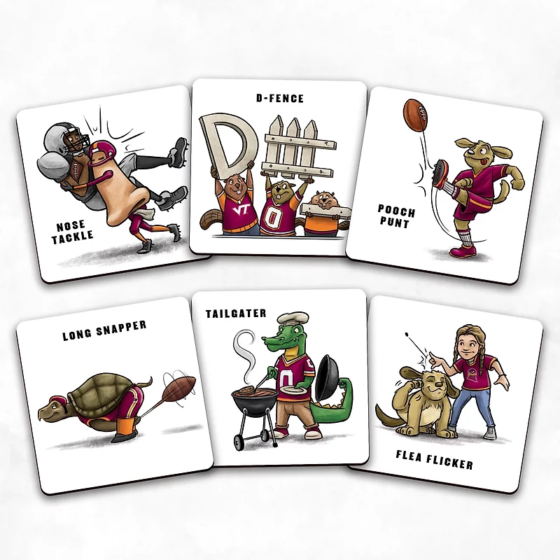 YouTheFan Virginia Tech University Memory Match Game
