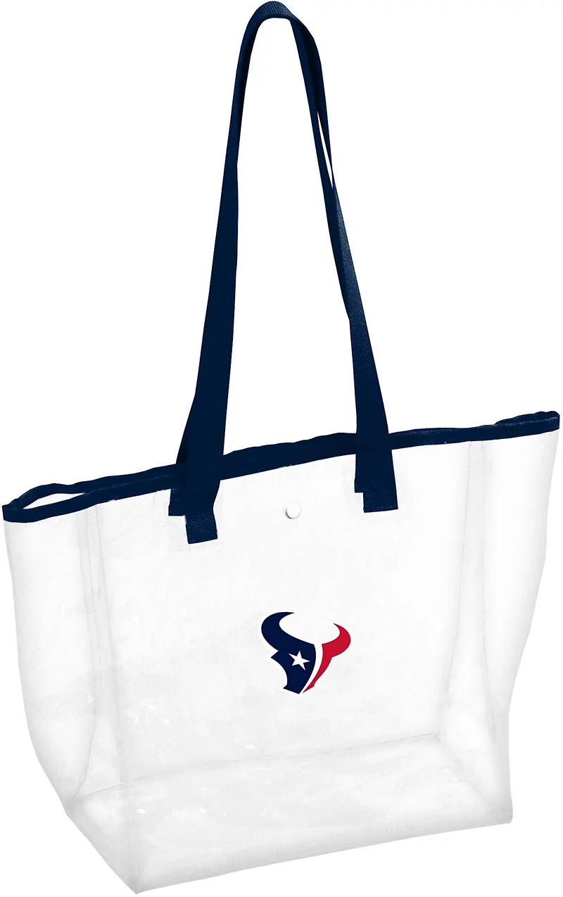 Logo Adults' Houston Texans Stadium Clear Tote