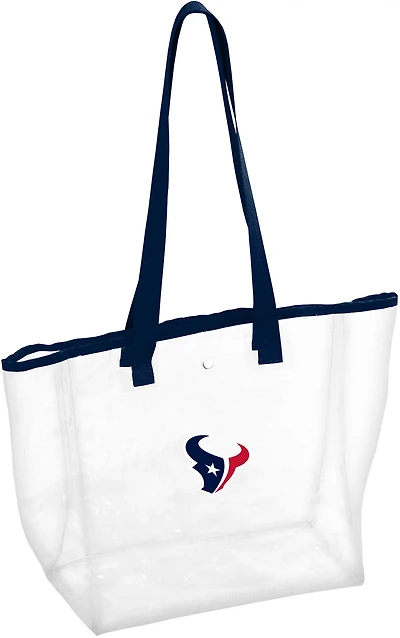 Logo Adults' Houston Texans Stadium Clear Tote