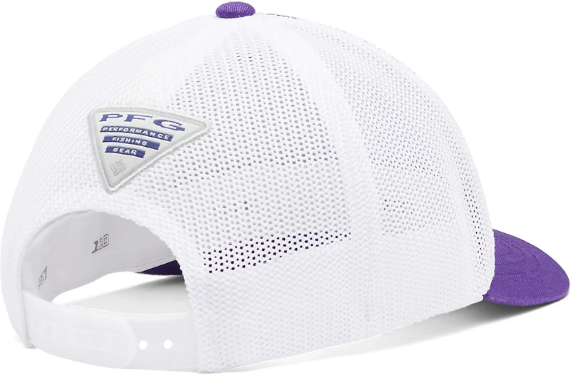 Columbia Sportswear Boys' Louisiana State University PFG Mesh Snapback Cap