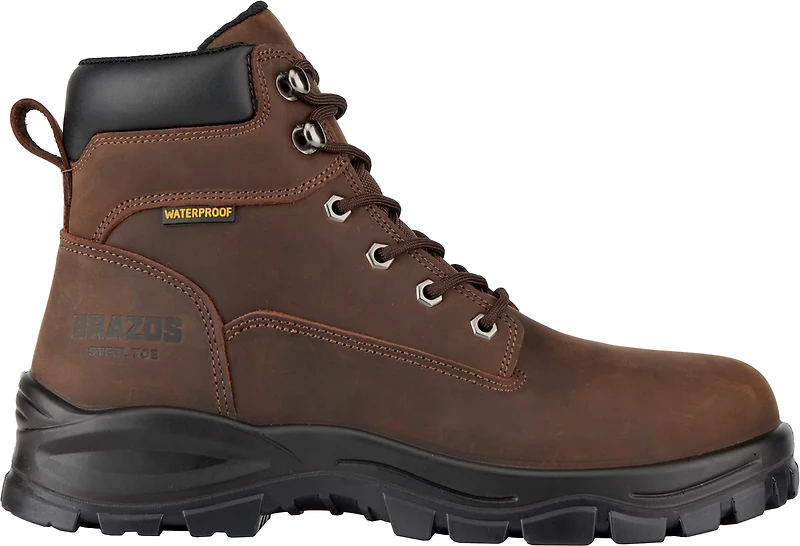 Brazos Men's Glazier Steel Toe Work Boots