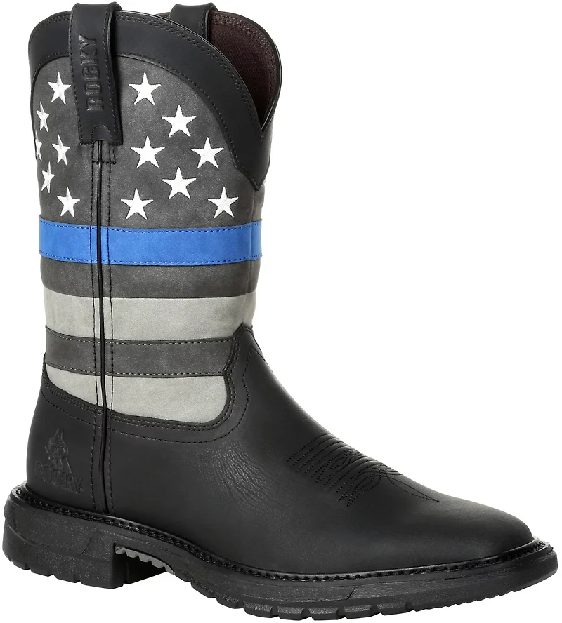 Rocky Men's Blue Line Western Boots