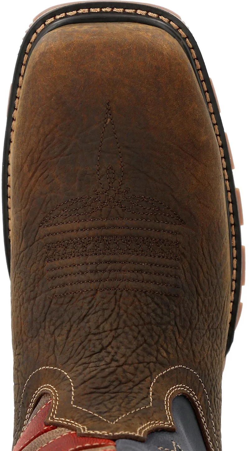 Durango Men's Maverick XP Waterproof Western Flag Composite Toe Work Boots