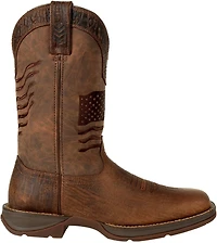 Durango Men's Rebel Distressed Embroidered Flag Western Boots