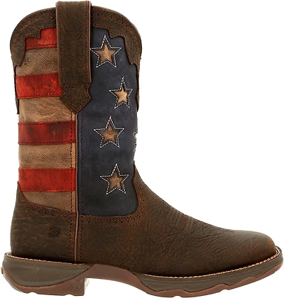 Durango Women's Lady Rebel Vintage Flag Embroidery Western Boots