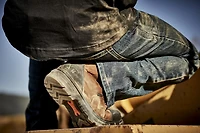 Ariat Men's Rebar M5 Slim DuraStretch Edge Stackable Straight Leg Jeans