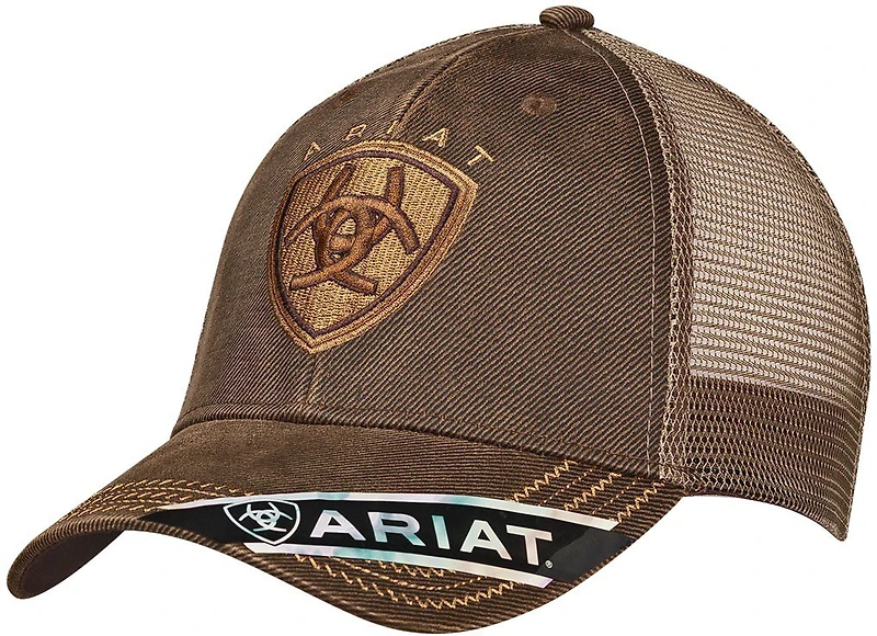 Ariat Men's Oil Skin Mesh Cap