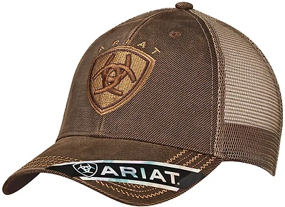 Ariat Men's Oil Skin Mesh Cap