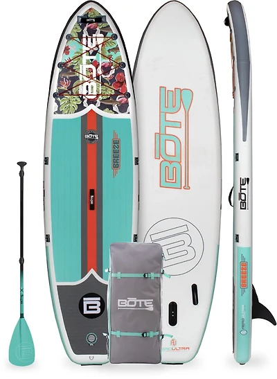 BOTE Breeze Aero 10'8" Native Floral Inflatable Stand Up Paddle Board