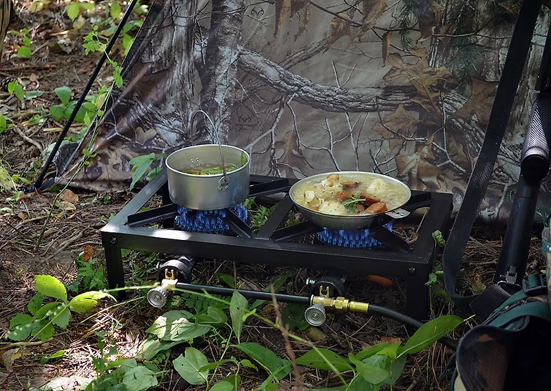 Mr. Heater 2 Burner Angle Iron Stove