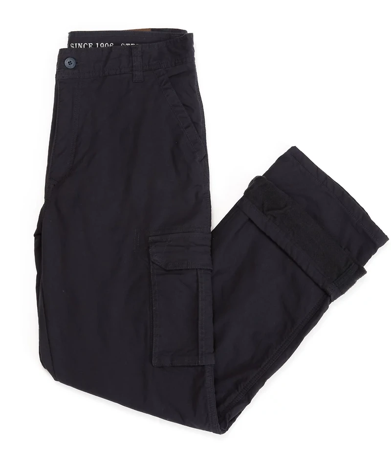 Smith's Workwear Men's Stretch Fleece-Lined Canvas Cargo Pants