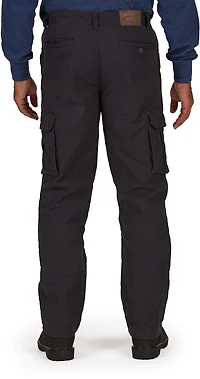 Smith's Workwear Men's Stretch Fleece-Lined Canvas Cargo Pants