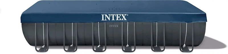 INTEX Ultra XTR 24 ft x 12 ft x 52 in Rectangular Metal Frame Pool Set