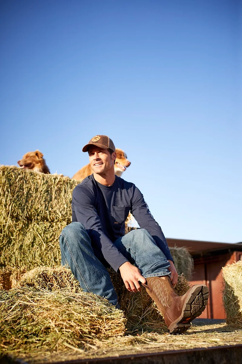 Ariat Men's Groundbreaker EH Wellington Work Boots